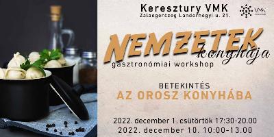 Orosz konyha workshop